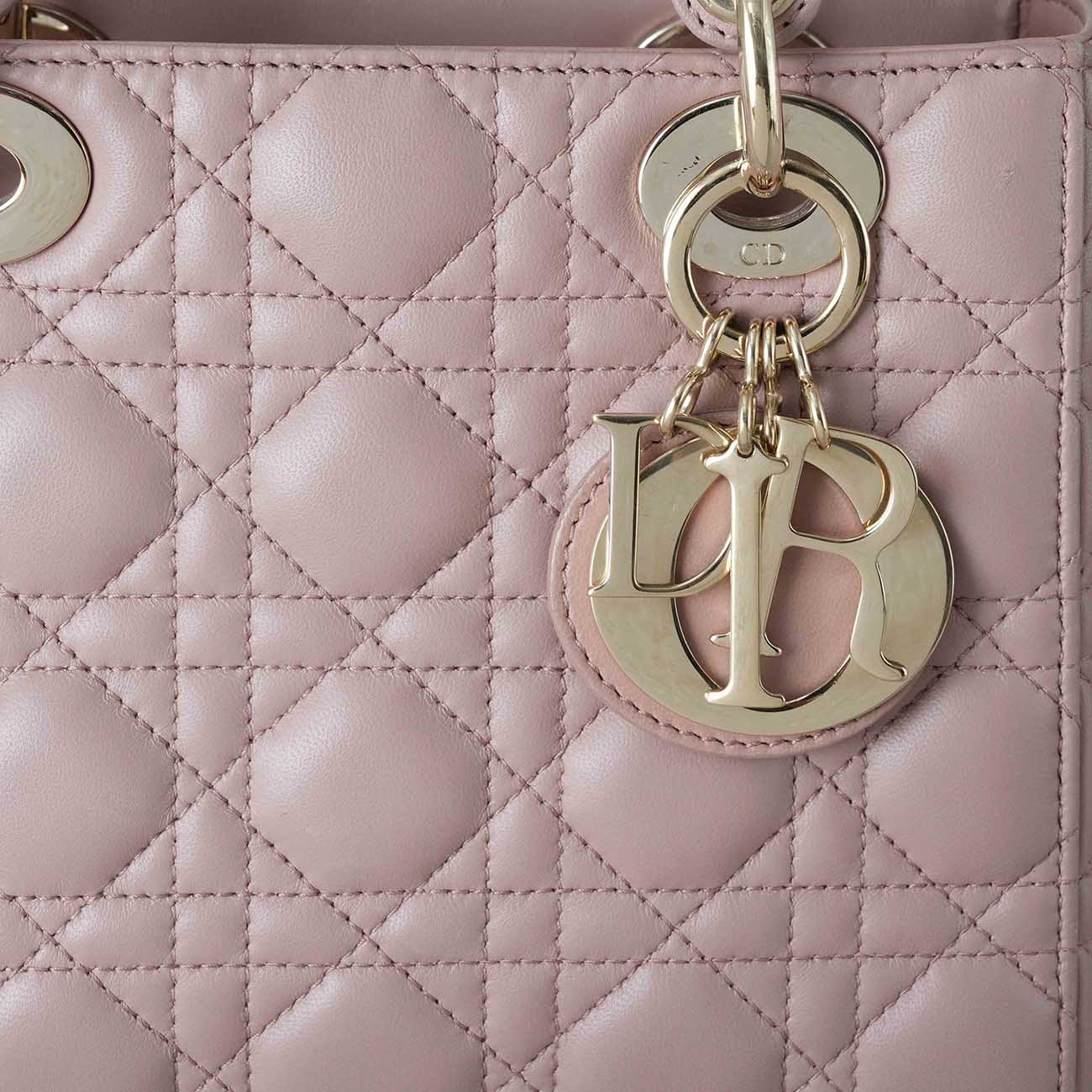 CHRISTIAN DIOR(USED)크리스찬디올 레이디디올 스몰 토트 겸 숄더백